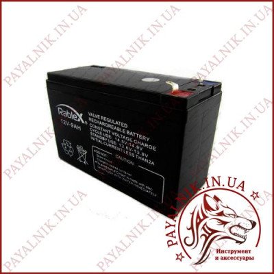 Акумулятор свинцево-кислотний Rablex 12V 9AH Valve Regulated