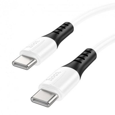 Кабель HOCO X82 Silicone C - Type C 60W 1m. (White)