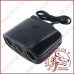 Автомобільний розгалужувач прикурювача Olesson №1635 12-24V 100W 3 гнізда з тумблером + 2 USB