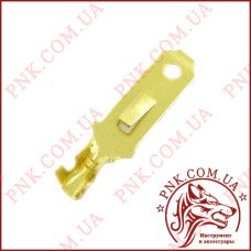 Конектор Takel плоский без ізоляції тато DJ611 4.8B (0.5-2/4.8) 500шт. (made in Turkey)