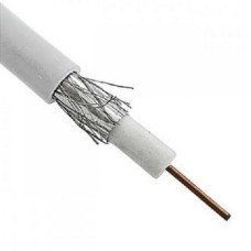Кабель RG-6 (F660BV) EuroSat, діаметр 6,9мм, білий, 1метр (7-0118-1) Кабель RG-6 (F660BV) EuroSat, діаметр 6,9мм, білий, 1метр (7-0118-1)