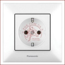 Розетка одинарна із заземленням біла Panasonic arkedia slim (WNTC0202-2WH) (480200218) Розетка одинарна із заземленням біла Panasonic arkedia slim (WNTC0202-2WH) (480200218)