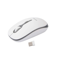 Мишка бездротова оптична Meetion MT-R547 2.4GHz white-gray