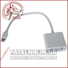 Перехідник штекер mini Display Port - гніздо DVI