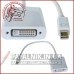 Перехідник штекер mini Display Port - гніздо DVI Перехідник штекер mini Display Port - гніздо DVI