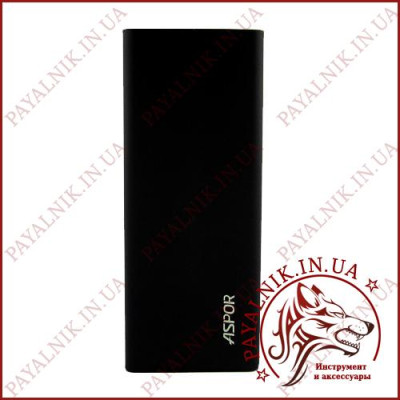 Power bank ASPOR Air Ulrtathin A383 10000mAh (2USB 2.1A) Polimer battery