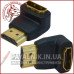 Перехідник HDMI штекер - гніздо поворотний універсальний