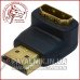 Перехідник HDMI штекер - гніздо поворотний універсальний
