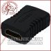 Перехідник HDMI - HDMI гніздо - гніздо (зганяння)