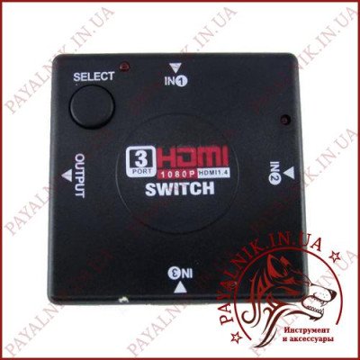 HDMI switch на 3 порти (GC-301N)