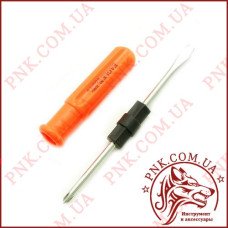 Викрутка EAGLE 308Cr 5мм двостороння плоска та хрест Викрутка EAGLE 308Cr 5мм двостороння плоска та хрест
