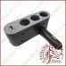 Автомобільний розгалужувач прикурювача 3 гнізда + USB WF-0100