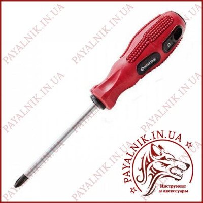 Викрутка хрестова PH0x100мм INTERTOOL VT-3132