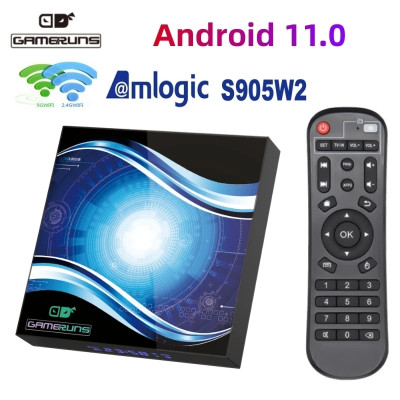 Приставка андроїд GAMERUNS T95W2 Smart TV Box (2-16G) Android 11