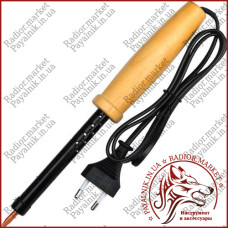 Паяльник 40 ват з дерев'яною ручкою WDB-40W, 220V
