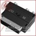 Перехідник Scart - RCA + гніздо mini din 4-х з перемикачем