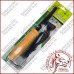 Електропаяльник 60 ват з мідним жалом WDB-60W, 220V, жало 6мм, дерево ручка.