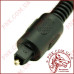 Кабель оптичний звуковий 5.0м Toslink plug чорний