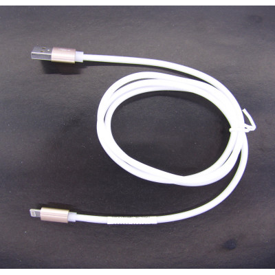 Кабель Usb - Lightning 1.0 метр Силиконовый, мягкий