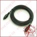Кабель оптичний звуковий 5.0м Toslink plug чорний