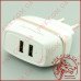 Зарядний пристрій USB Konfulon C23 (2 USB, 5V - 2.4A MAX + кабель micro USB)
