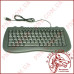 Клавіатура мультимедійна Mini Keyboard 968 (USB, дротова)