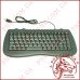 Клавіатура мультимедійна Mini Keyboard 968 (USB, дротова)
