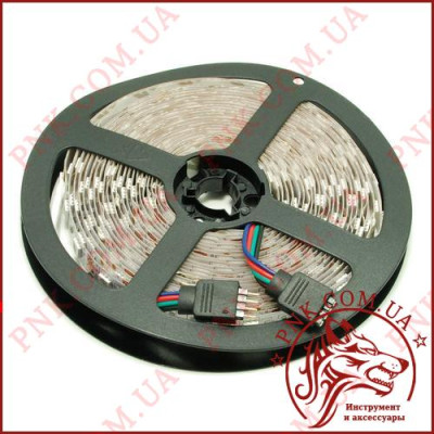 Світлодіодна стрічка OEM 12V 14.4W, 60 LED (5050), RGB кольорова