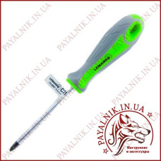 Викрутка LEMANSO PH2*100 сіро-зелена (103007)