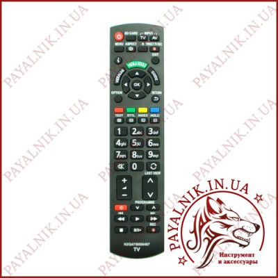 Пульт дистанційного керування для телевізора PANASONIC (модель N2QAYB000487) (PH11136) HQ