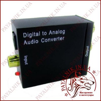 Перетворювач оптичний optical to RCA converter (4-0207)