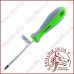 Викрутка LEMANSO PH2*100 сіро-зелена (103007)