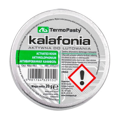 Каніфоль соснова активована Kalafonia AG 20g (CHE1580)
