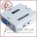 Конвертер MINI перетворювач VGA в AV (тюльпани) гніздо VGA (IN) - 3 гнізда RCA (OUT)