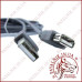 Подовжувач USB (шт.A-гн.А) CU, version 2,0, діам.-4,5мм, 5м., сірий