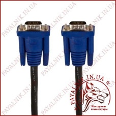 Кабель VGA - VGA 3 метри (HDB15pin) Tcom (5-0752-3)
