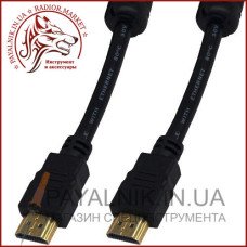 Кабель HDMI 5м v1.4 Tcom чорний