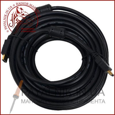 Кабель HDMI 5м v1.4 Tcom чорний