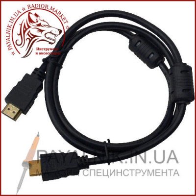 Кабель HDMI 3м v1.4 Tcom чорний