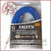 Кабель HDMI 5м v1.4 плоский, синій