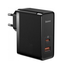 Зарядний Baseus GaN5 Pro Fast Charger C+U 100W EU Black (CCGAN100E5)