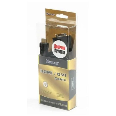 Кабель відео Viewcon HDMI - DVI Cable 2m (VD066-2M)