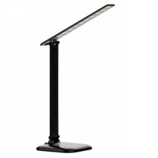 Світильник настільний LUXEL TL-12B LED 10W регулювання яскравості, сенсорна кнопка, чорний