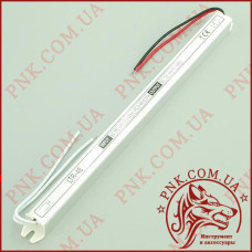 Блок живлення OEM 12V 4A 48W IP20 металевий STICK (LTR-48) (262*18*18)