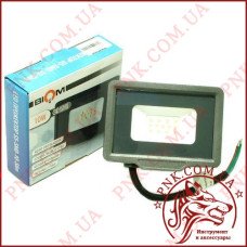 Світлодіодний прожектор BIOM 10W, 108мм*100мм*24мм. холодний (6200K), SMD 2835