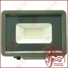 Світлодіодний прожектор BIOM 10W, 108мм*100мм*24мм. холодний (6200K), SMD 2835