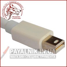 Перехідник штекер mini Display Port - (HDMI, DVI, Display Port)