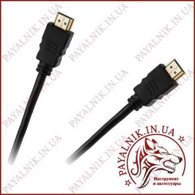 Кабель HDMI 1.2м v2.0 Cabletech Польща (KPO3725-1.2)