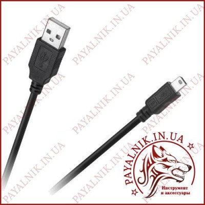 Кабель USB - міні USB 1.8m Cabletech Eco-Line (KPO4010-1.8)