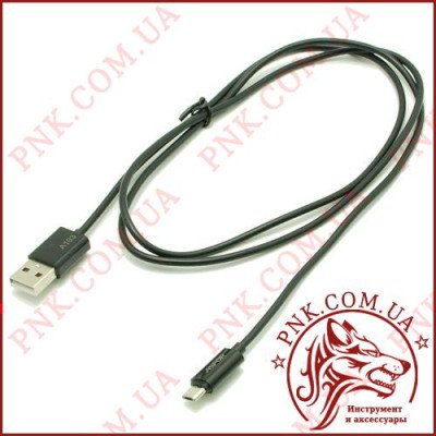 USB кабель Aspor-A103 micro Econom пак 2.1A/ 1,2м-чорний